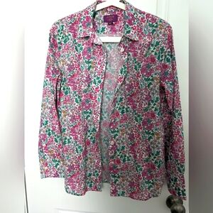 J.Crew x Liberty of London button down shirt